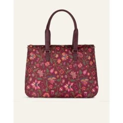 Oilily Charly Carry All Joy Flowers Chocolate 7 Oilily Charly Carry All Joy Flowers Chocolate -Ospre Winkel image 2184