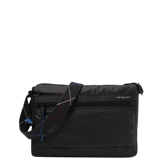 Hedgren Inner City Eye Schoudertas M Creased Black 3 Hedgren Inner City Eye Schoudertas M Creased Black