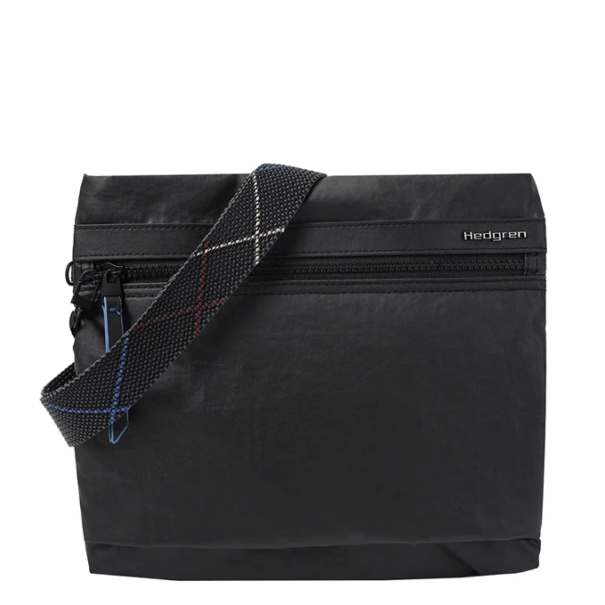 Hedgren Inner City Faith Schoudertas Creased Black 3 Hedgren Inner City Faith Schoudertas Creased Black