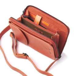 DR Amsterdam Tampa Schoudertas / Portemonnee Orange -Ospre Winkel image 2498