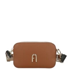Furla Primula Mini C.Body Webbing Strap Cognac