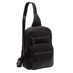 The Chesterfield Brand Peru Crossbodybag Zwart