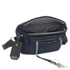 Tumi Alpha Bravo Classified Waist Pack Navy -Ospre Winkel image 3110