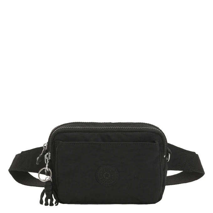 Kipling Abanu Multi Schoudertas Black Noir 3 Kipling Abanu Multi Schoudertas Black Noir
