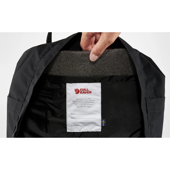 Fjallraven Kanken Rugzak Graphite 9 Fjallraven Kanken Rugzak Graphite - Afbeelding 7
