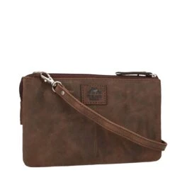 Bear Design Dark Nature Schoudertas Bruin -Ospre Winkel image 761