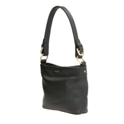 LouLou Essentiels Royal Nappa Shoulderbag Black -Ospre Winkel image 792