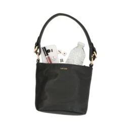 LouLou Essentiels Royal Nappa Shoulderbag Black -Ospre Winkel image 795