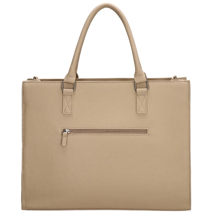 Charm London Birmingham Schoudertas Taupe 5 Charm London Birmingham Schoudertas Taupe - Afbeelding 3