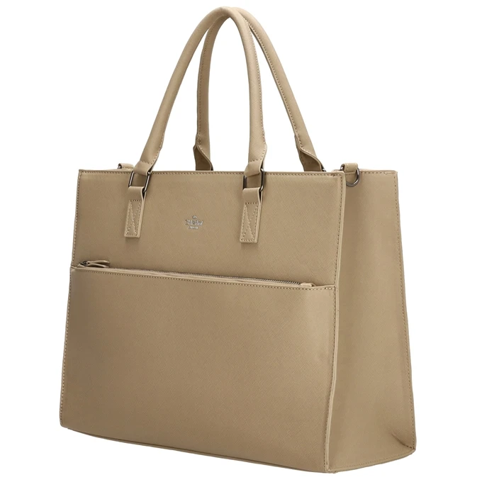 Charm London Birmingham Schoudertas Taupe 6 Charm London Birmingham Schoudertas Taupe - Afbeelding 4