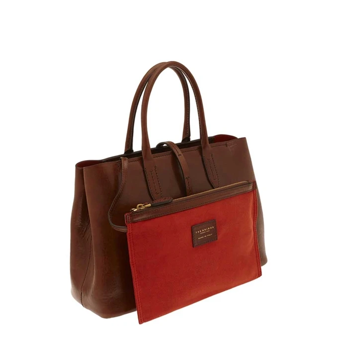 The Bridge Dalston Shopping Tote Brown/gold 5 The Bridge Dalston Shopping Tote Brown/gold - Afbeelding 3