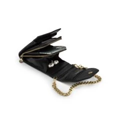 MÔSZ Phone-bag Large Quilted Shiny Light Gold Black -Ospre Winkel image 880