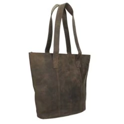 Bear Design Dark Nature Shopper Brown -Ospre Winkel image 894