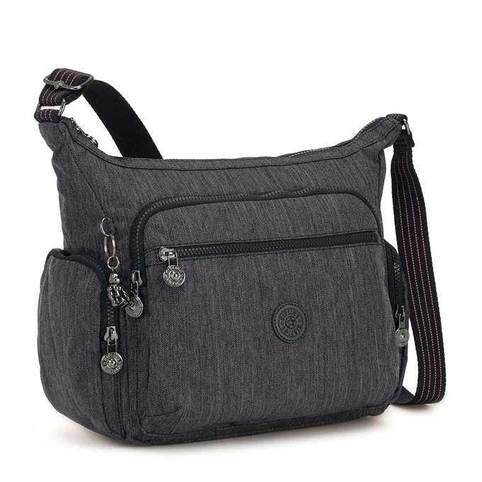 Kipling Gabbie Schoudertas Active Denim 5 Kipling Gabbie Schoudertas Active Denim - Afbeelding 3