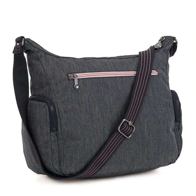 Kipling Gabbie Schoudertas Active Denim 6 Kipling Gabbie Schoudertas Active Denim - Afbeelding 4
