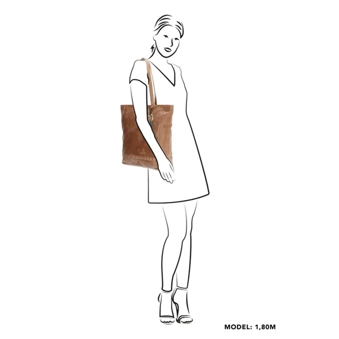 Micmacbags Friendship Shopper Zand 4 Micmacbags Friendship Shopper Zand - Afbeelding 2